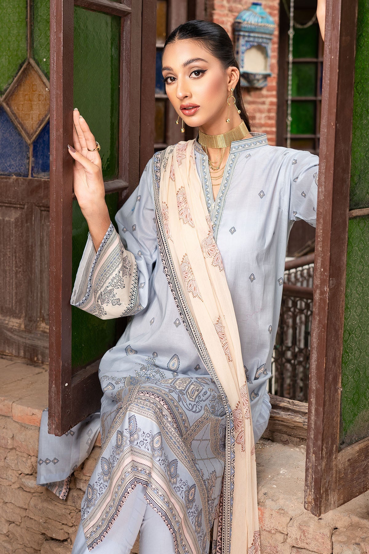 0201-PRINT-A DIGITAL PRINTED LAWN UNSTITCHED