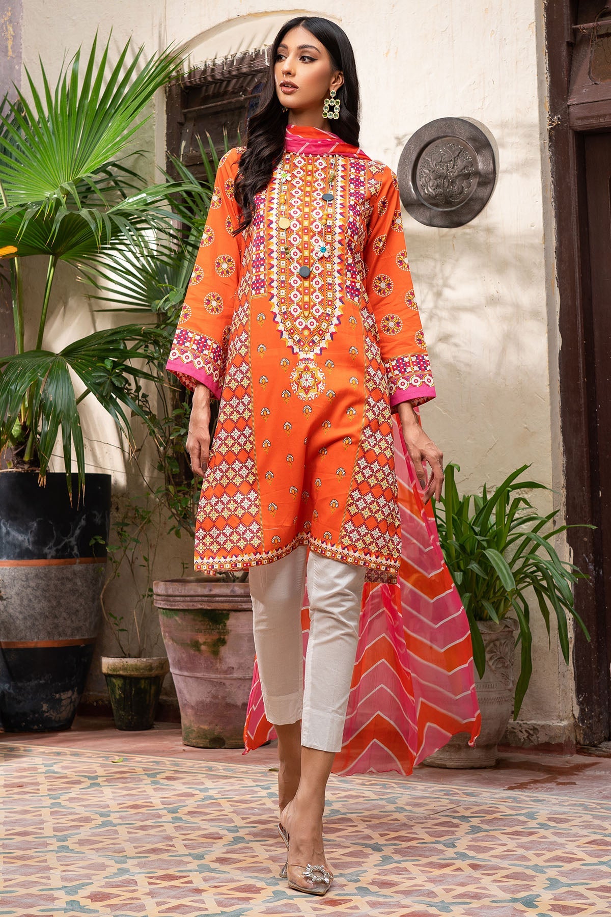 0206-PRINT-A DIGITAL PRINTED LAWN UNSTITCHED
