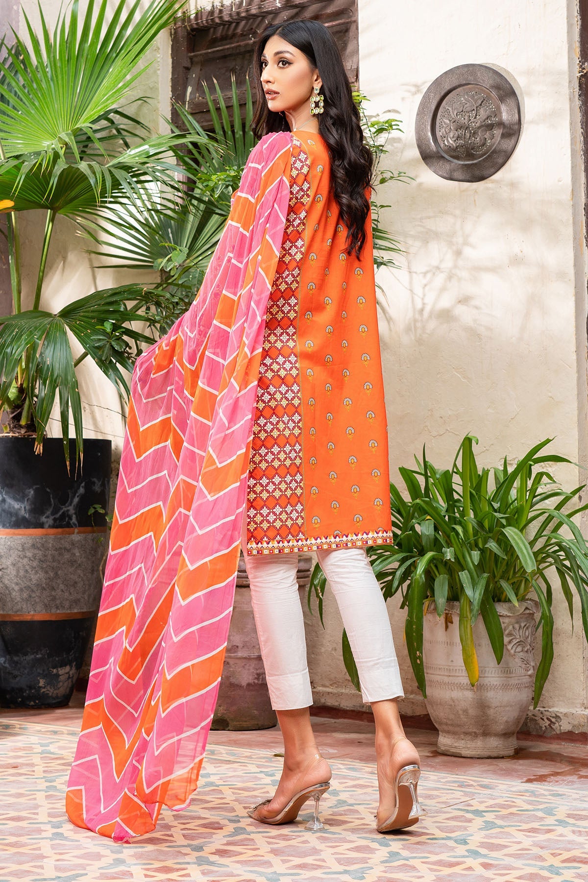 0206-PRINT-A DIGITAL PRINTED LAWN UNSTITCHED