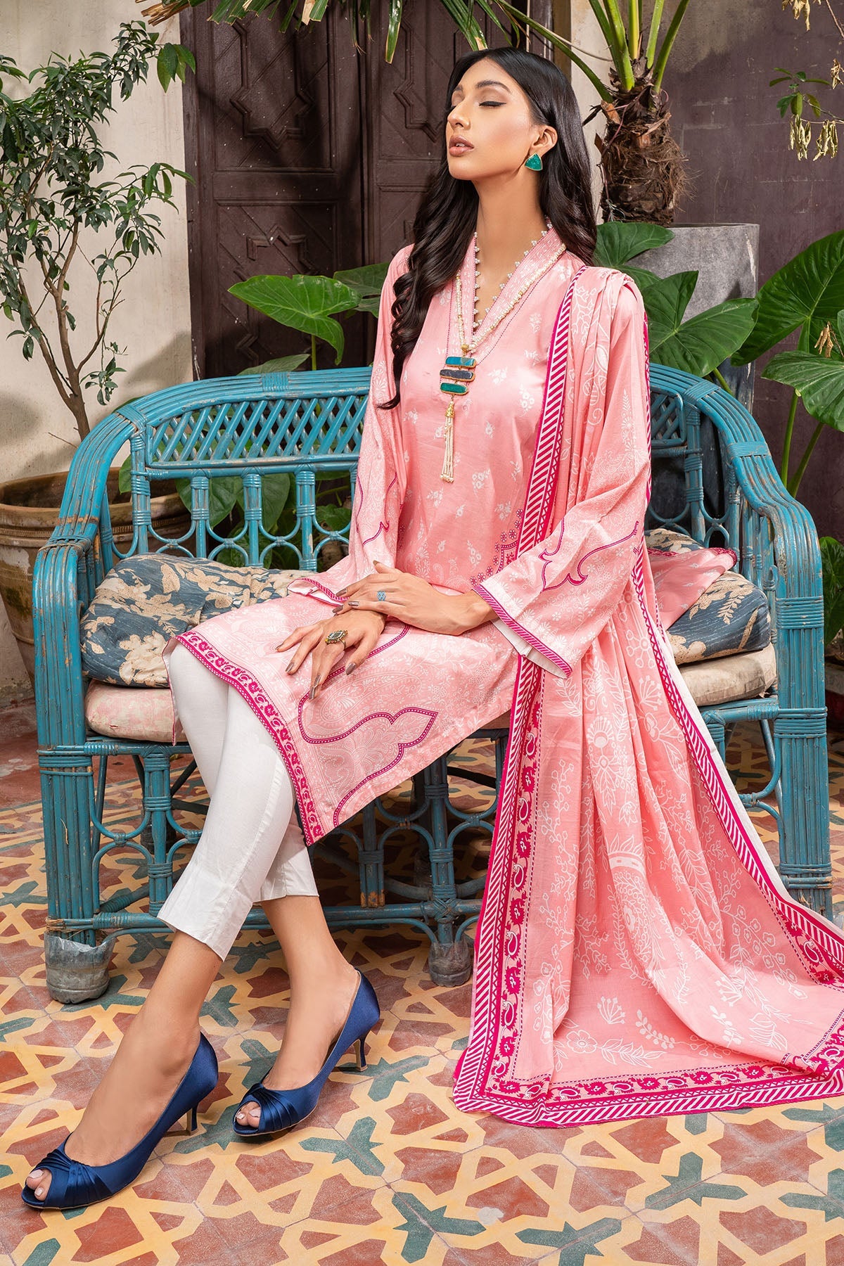 0229-PRINT-A DIGITAL PRINTED LAWN UNSTITCHED