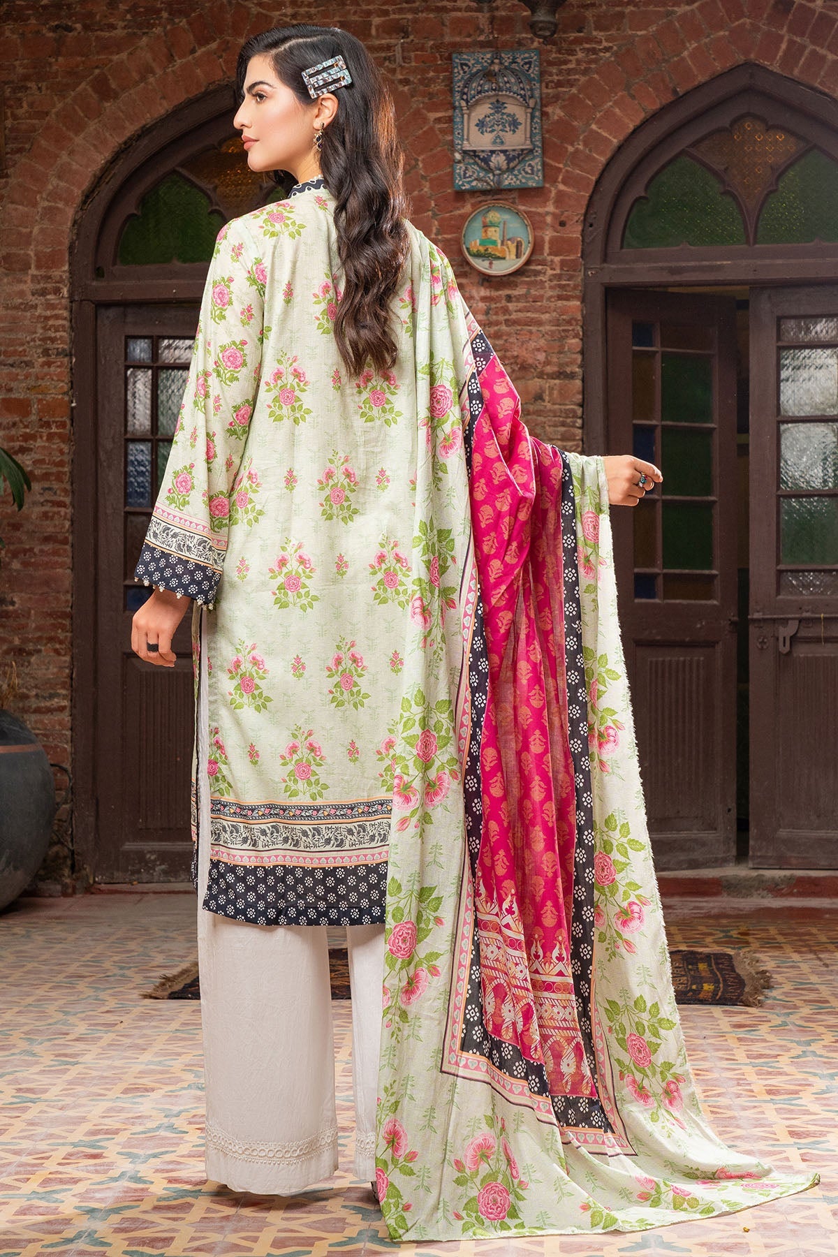 0233-PRINT-A DIGITAL PRINTED LAWN UNSTITCHED