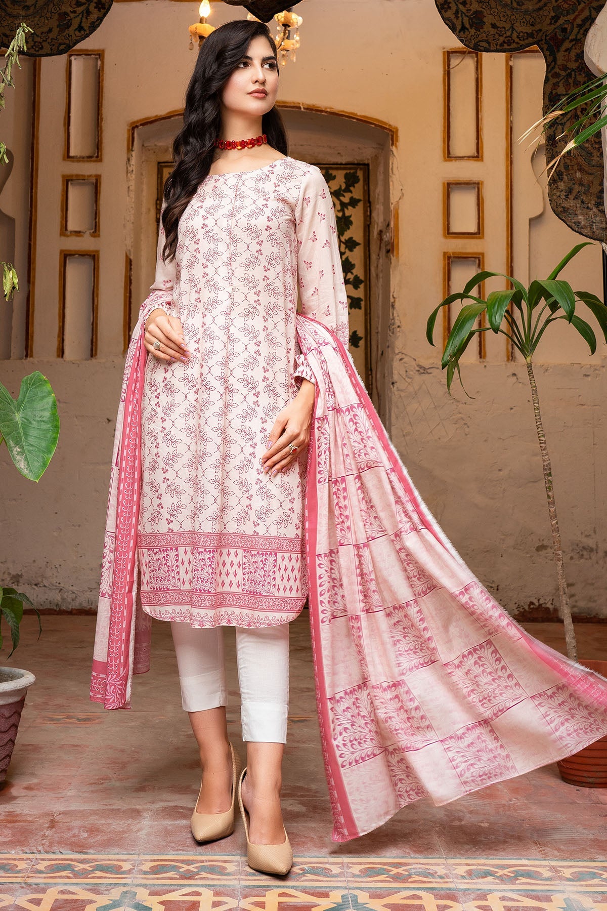 0237-PRINT-A DIGITAL PRINTED LAWN STITCHED