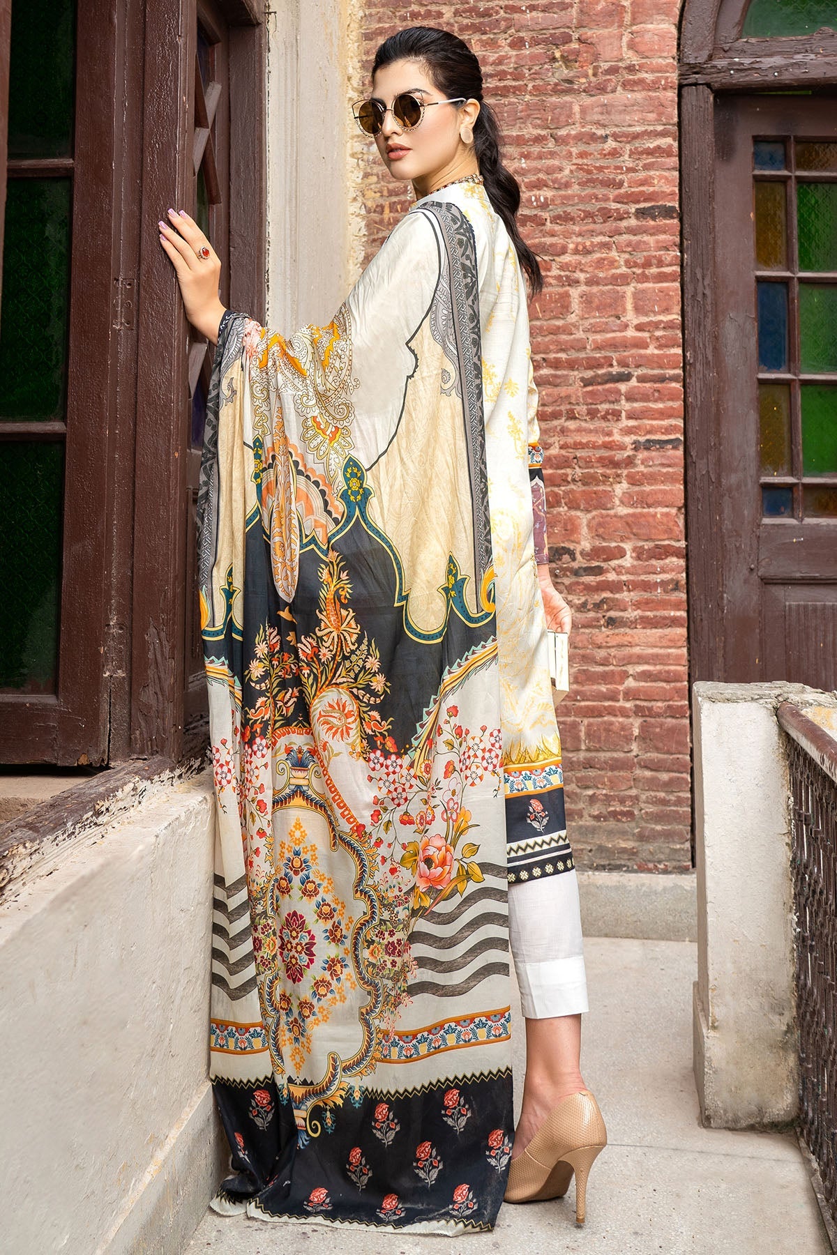 0238-PRINT-A DIGITAL PRINTED LAWN UNSTITCHED