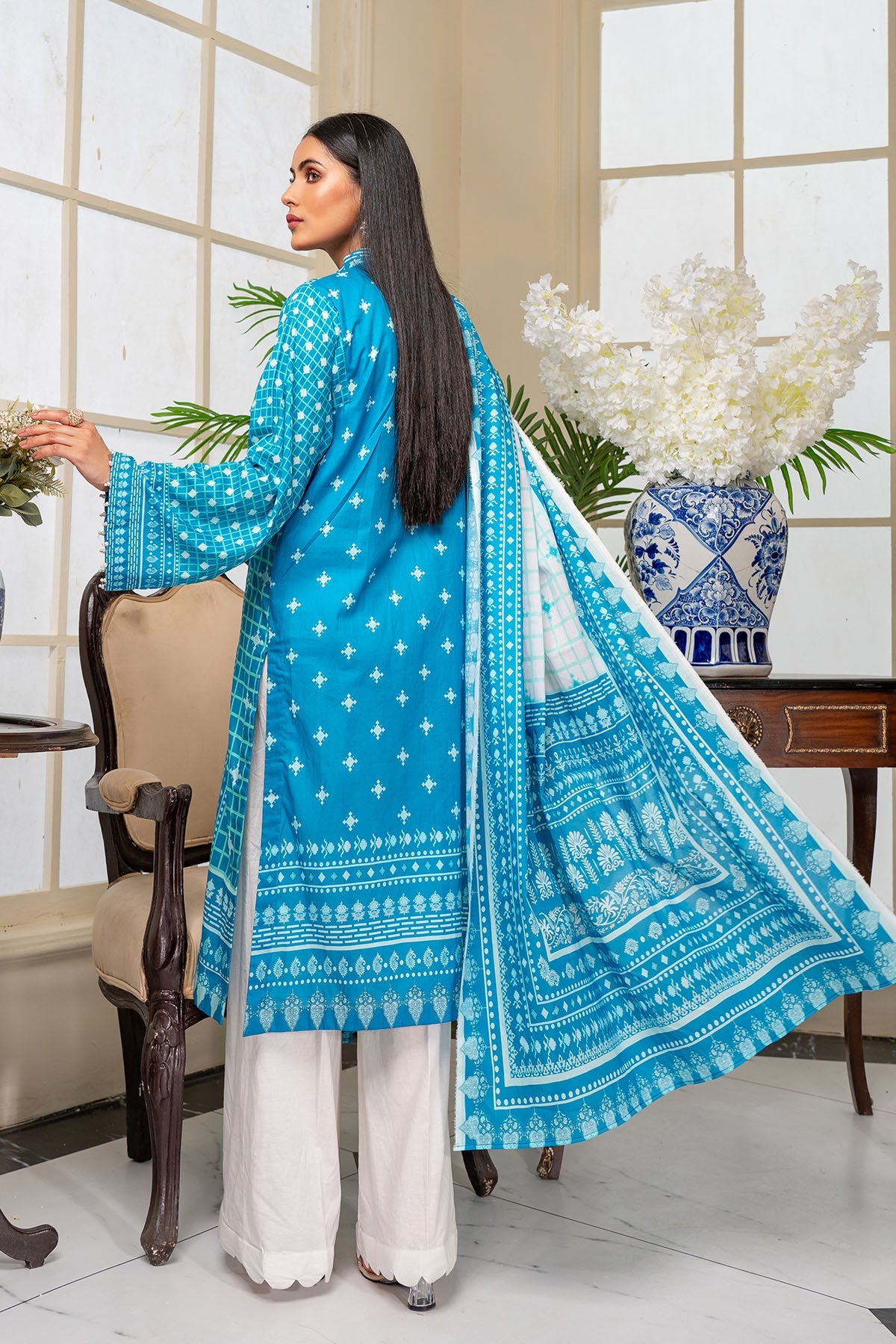 0284-PRINT-A DIGITAL PRINTED LAWN UNSTITCHED