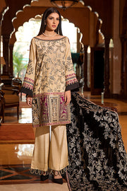 2367-ROYAL-MAJESTY EMBROIDERED SILK UNSTITCHED