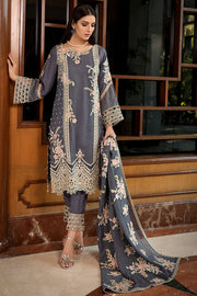 2378-DUSKY-FRILL EMBROIDERED LINEN UNSTITCHED