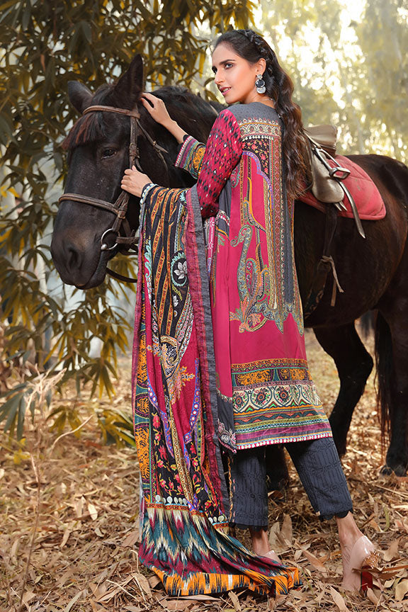 2399-EXOTICA DIGITAL PRINTED LINEN STITCHED