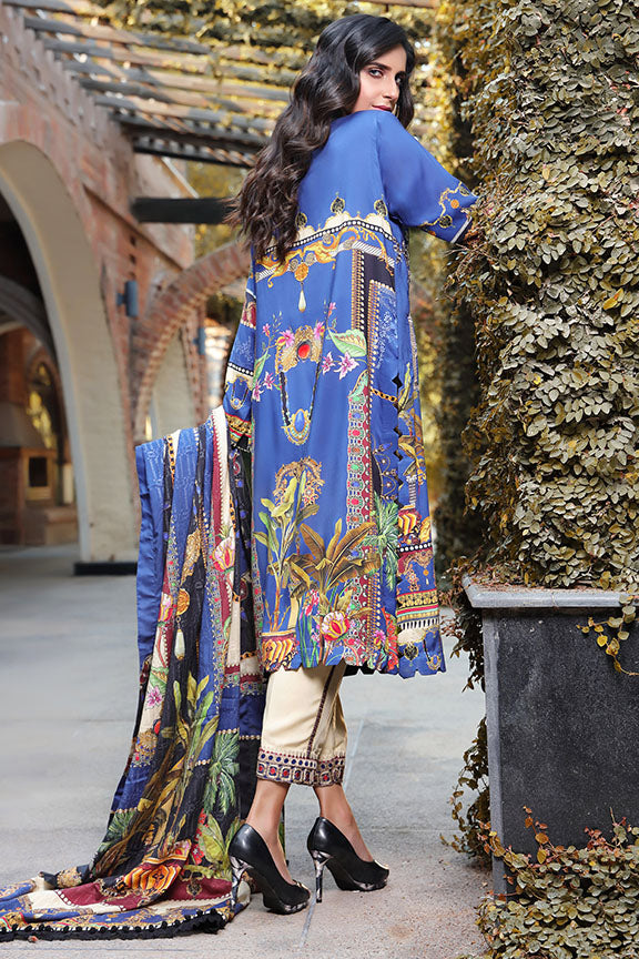 2403-MOON-MIST DIGITAL PRINTED LINEN STITCHED