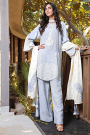 2408-BLUE-HAZE EMBROIDERED KARANDI UNSTITCHED