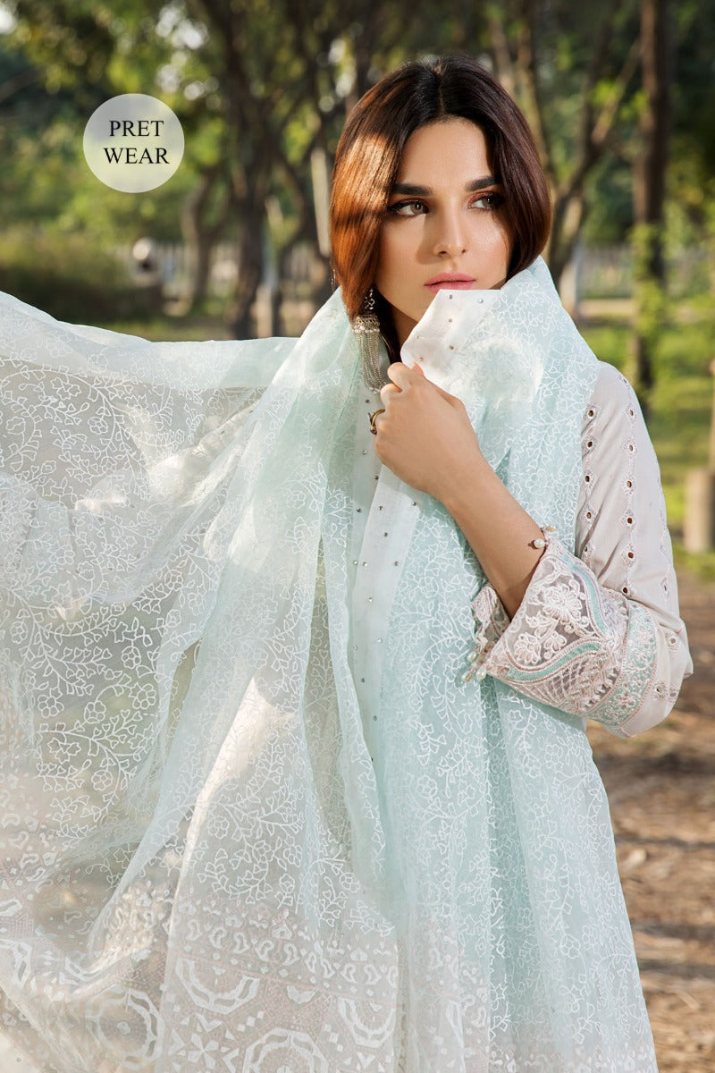 2445-GREY-NURSE EMBROIDERED LAWN STITCHED