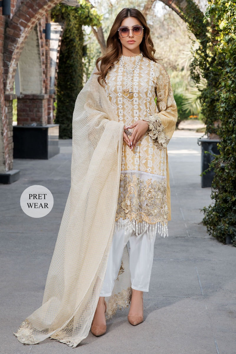 2446-MINT-JULIP EMBROIDERED LAWN STITCHED
