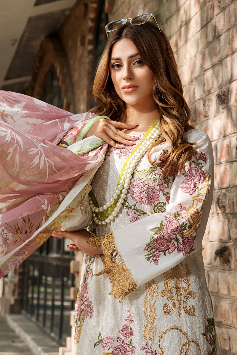 2459-SALTPAN EMBROIDERED LAWN UNSTITCHED