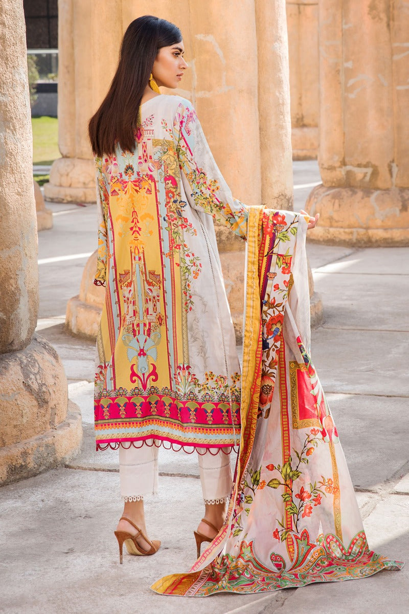 2524-WHITE-POINTER DIGITAL PRINTED LAWN UNSTITCHED