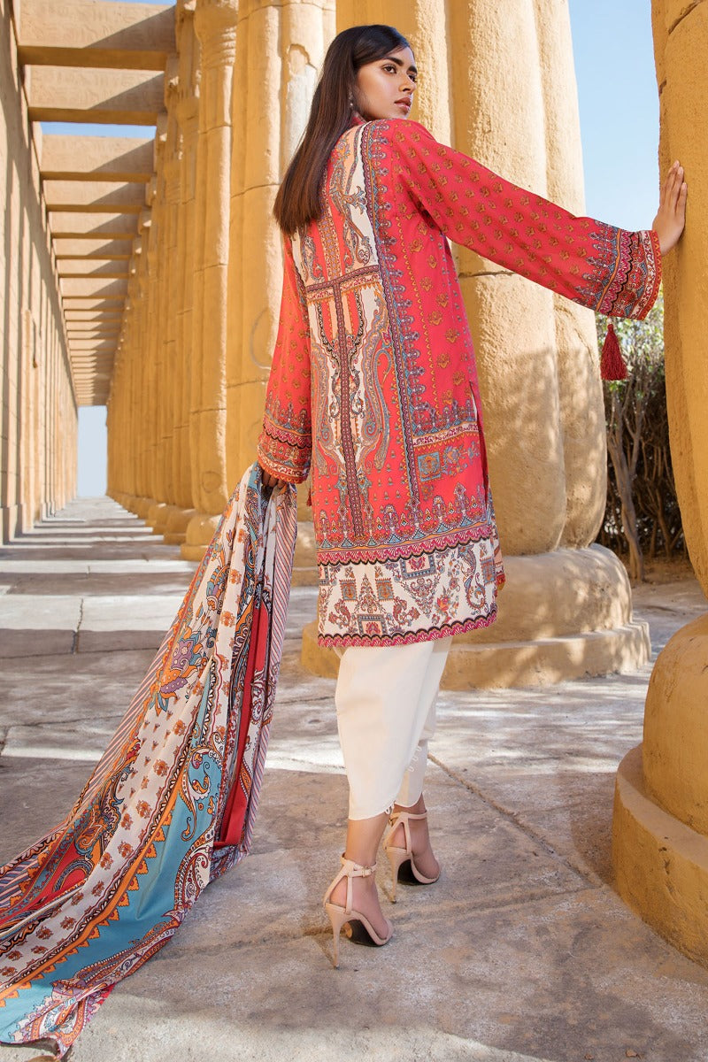 2530-WILD-WATERMELON DIGITAL PRINTED LAWN UNSTITCHED