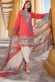 2530-WILD-WATERMELON DIGITAL PRINTED LAWN UNSTITCHED