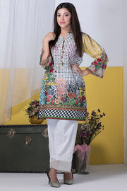 2091-PRINT-A EMBROIDERED LAWN STITCHED