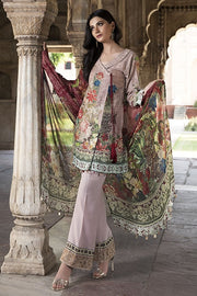 2135-VINTAGE-FLORA DIGITAL PRINTED KARANDI UNSTITCHED