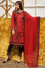 2211-PASSION-PAISLEY EMBROIDERED LAWN UNSTITCHED