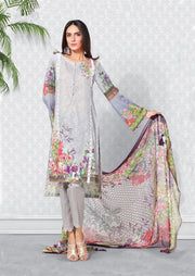 2269-MORNING-BLUE DIGITAL PRINTED LAWN UNSTITCHED