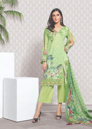 2272-FERN-GREEN DIGITAL PRINTED LAWN UNSTITCHED