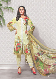 2276-MISTY-MOSS DIGITAL PRINTED LAWN UNSTITCHED