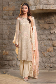 2290-SOFT-SHELL EMBROIDERED BEMBERG CHIFFON UNSTITCHED