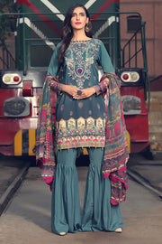 2382-MOR-BAGH DIGITAL PRINTED LINEN UNSTITCHED