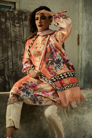 2391-DECO LILY DIGITAL PRINTED WOOL UNSTITCHED